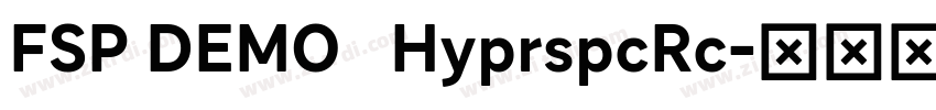 FSP DEMO   HyprspcRc字体转换